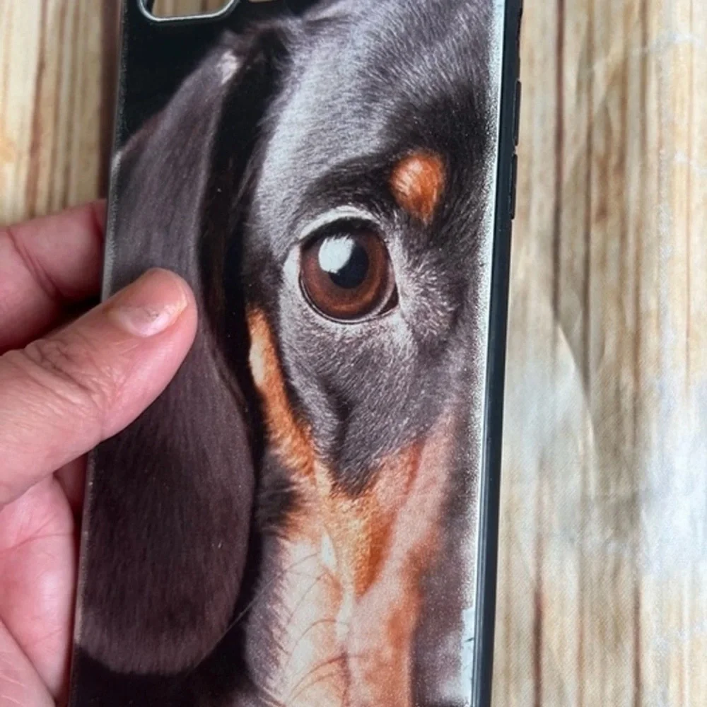Unbranded iPhone 7 Plus Dachshund Dog Print Protective Case